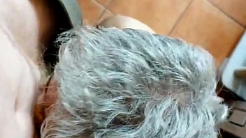 Swallowing daddy cum