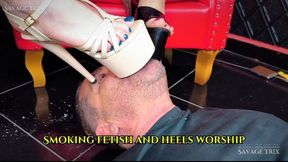 Smoking Dommes, Shoe Slave