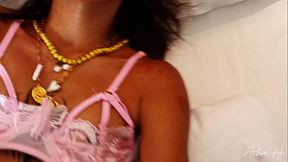 Fucking like a little rabbit to get out this cum