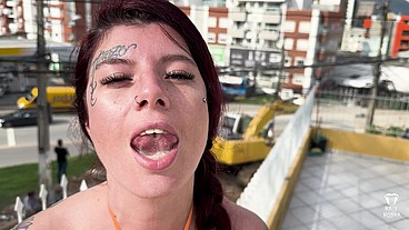 SAFADA CHUPOU MEU PAU EM FRENTE A OBRA DA PREFEITURA