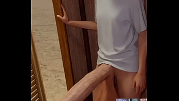 Petite Transgender Asian Babe With A Big Gigantic Pre-Cumming Futa Cock Is Filled With Semen And Ready To Cum