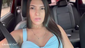 He Took Me for a Ride and I Ended up Giving My Ass Inside the Car
