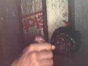 Teen Masked BBC fucks hand