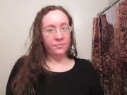 Hair Journal: Combing Long Curly Strawberry Blonde Hair - Week 13 (ASMR)