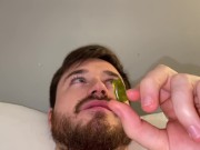 Macrophilia - vore belly sounds bellybutton fetish