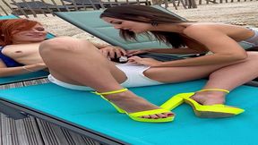 video de la semaine coquineries en exterieur avec une copine il ...