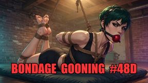 Bondage Gooning #48D: Leather Mistress Eternal Rope Goon State (Animated, Music, Text)