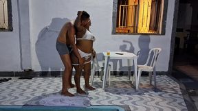 comeu mulher do corno na piscina