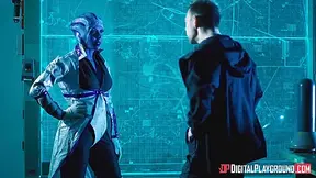 Alien Chick Takes Earthen Dick Into Her Alien Asshole - Erik Everhard And Rachel Starr