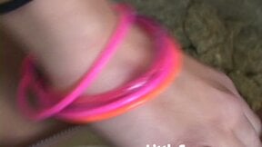 Lesbo slut fingering Summer