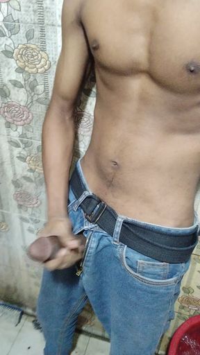 Bathroom e giye mal fellam