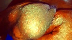 I can't believe he did this! Big black gay big dick amateur BBC cum load PT 34