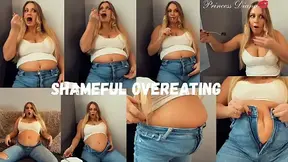 Shameful overeating