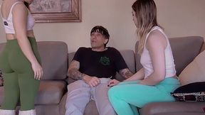 Husband Busted Beating His Meat... So My Hot Friend and I Took Over and Fucked Him Stupid