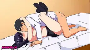 Roommate Temptation: Busty Hentai Babe Shares Steamy Encounter