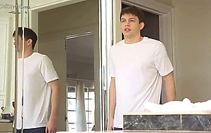 I saw my roommate nude in the bathroom playing with her pussy and she seduced me into fucking her