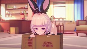 Innocent cutie fucked in anime style