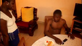 house vigil muscular her boss in front of her husband after being caught with his big huge 20cm long cock