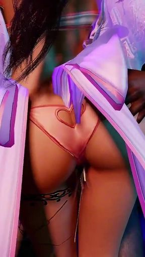 Sculpted in Pixels: 3D Beauty with Bigtits - 3D Animation