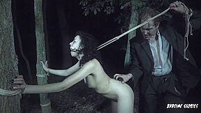 Ronny Rosetti And Khadisha Latina In Halloween Bdsm Story In The Forest With Khadisha