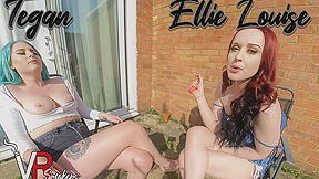 Ellie Louise In Non-smoking Friend - Lesbian Flirting Outdoors Smoking Fetish Vr
