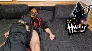 zombie likes sex during Halloween