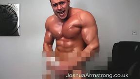 oily cumming hunk
