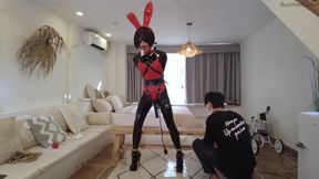 Mz13 - Bunny Girl with Pouting Lips