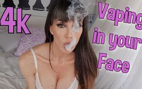 Vaping in Your Face with Sexy Lingerie