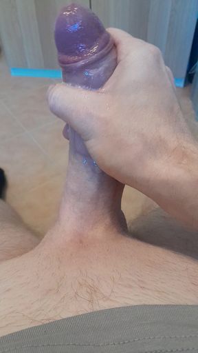 Cumshot lube multiple times young forskin slow