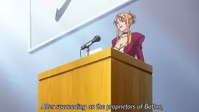 Discipline Zero 1 - Pregnant anime girl is bound and gangbanged