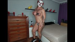 Great terrifying fuck on Halloween