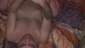 Rough treatment while riding - face slapping, hand gagging and more