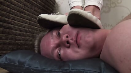 Violetta White Flats Trampling