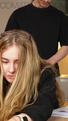 Powerful moment from &quot;Big Tit Secretary Failed at Her Job...&quot;