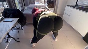 Redhead Slut With A Fat Ass Bangs Her Coach And Takes A Load To The Face