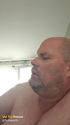 For Further Stretching, the Thick Dildo Still Has to Go Into the Slut Asshole