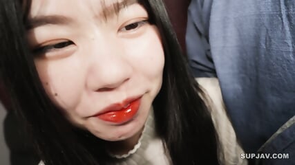 Cute Japanese Teen With Black Hair And Nice Body