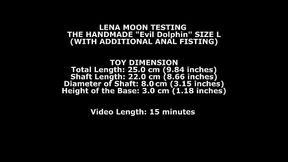 Lena Moon Testing The Handmade Dolphin Size L (With Additional Anal Fisting) TWT089
