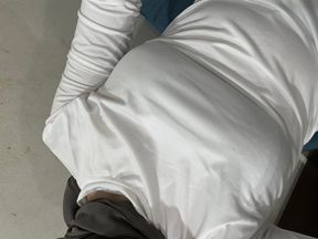 B.J. is the boss at home while his wife is at work.