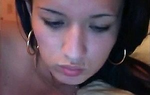 Brunette teen tranny webcam style