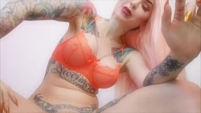 Piss and Spit Covered Caged Bitch - POV