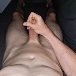 Nice cumshot on my belly