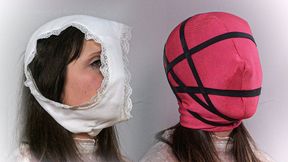 PANTY FACE MUMMIFIED HEAD BONDAGE