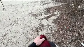 A young athlete publicly gives in the ass to a stranger