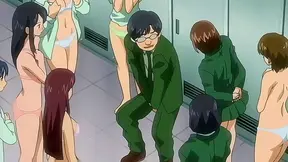 Peeping Tom Catches Busty Teen Girls Changing for Steamy Encounter