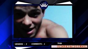 SayUncleNetwork.com - Tattooed daddy catches stepson watching porn and drills his tig