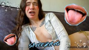 Load wet spray sneeze and moan
