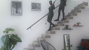 Pleasure with My Latex Slave, T1 Living Furniture - Alex Latex