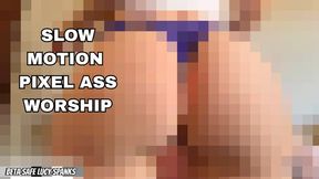 Beta Safe Slow Motion Ass Worship for Losers Pixel Fetish Twerking